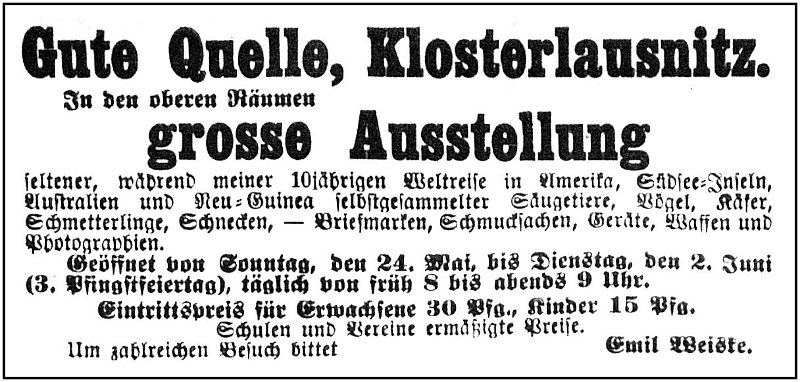 1903-05-24 Kl Ausstellung Quelle